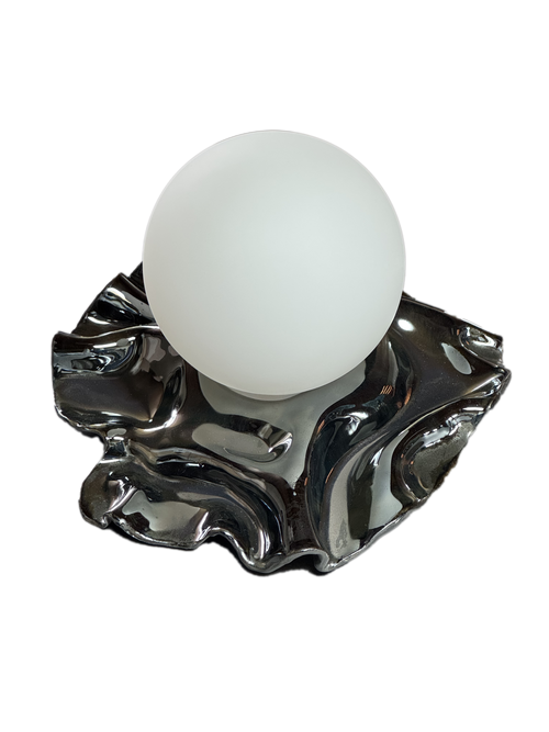 Metallic Organic Wall Sconce